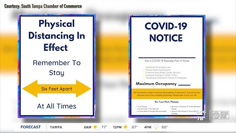 Tampa Bay businesses work to reopen, officials say many still using COVID-19 safety measures