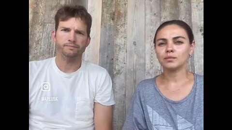 Ashton Kutcher & Mila Kunis' Apology Looks Like A Hostage Video