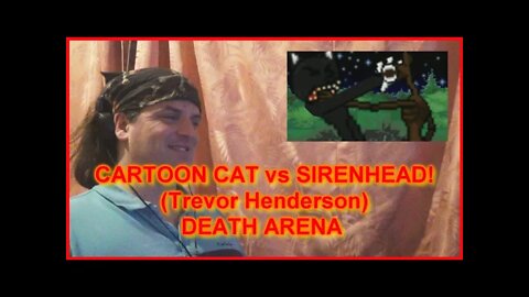 Reaction:CARTOON CAT vs SIRENHEAD! (Trevor Henderson) - DEATH ARENA S2 EP13 - HALLOWEEN SPECIAL