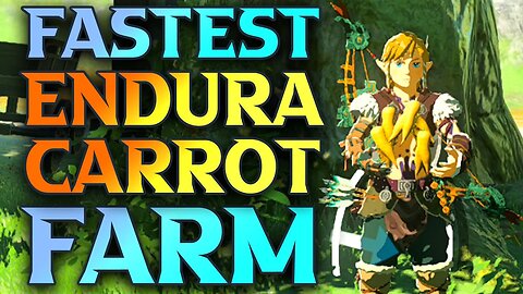 BEST Endura Carrot Farm Zelda Tears Of The Kingdom Endura Carrot Location