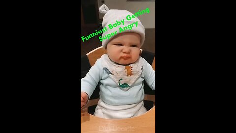 Funniest baby Getting Super Angry !!!