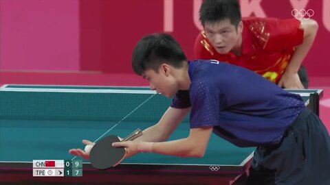 Fan Zhendong vs Lin Yun Ju SF Tokyo 2020 Olympic Highlights 1