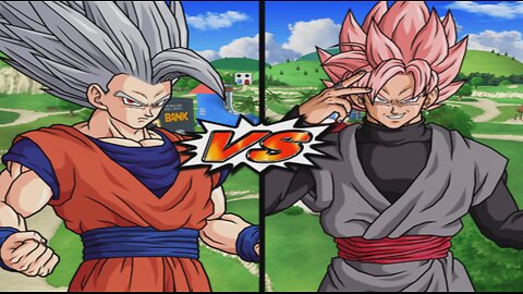 Beast Gohan VS SSJ Rosé Goku Black - DBZ Budokai Tenkaichi 4