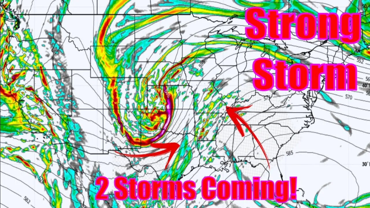 Huge Storm Just Got Serious!! Elevated Severe Weather Risk! The