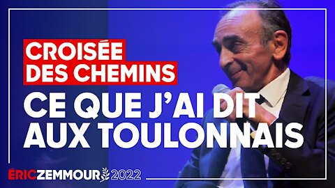 Eric Zemmour en conférence à Toulon