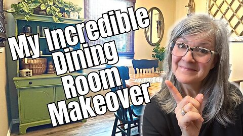 Transforming My Dining Room with Thrift Store and Free Finds / You Won't Believe the Results!
