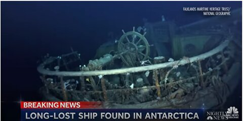 Sunken Endurance Ship Found In Antarctica Over 100 Years Later