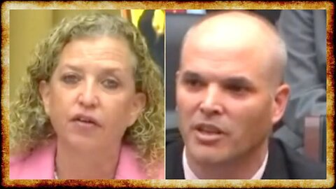 Matt Taibbi SPARS With Debbie Wasserman Schultz in Congressional Hearing