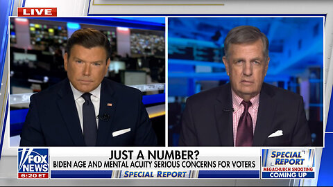 Brit Hume: The Public Has Figured Out The President Is Senile