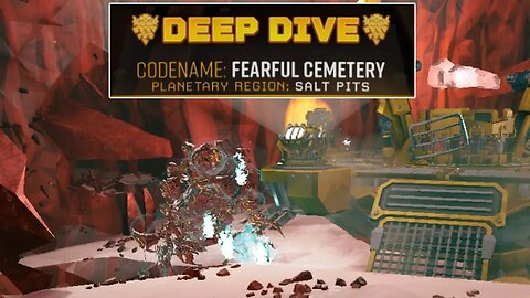 Fearful Cemetery - Deep Dive - Solo - Deep Rock Galactic