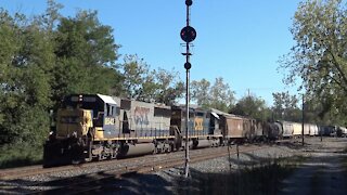 CSX 8542 YN2 SD50 through Akron/Kent, Ohio