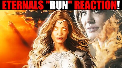 Marvel's Eternals - "Run" Official Clip (2021) Richard Madden, Angelina Jolie REACTION! #Shorts