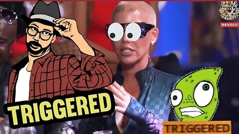 Amber Rose Gets Triggered By Murda Mook's Freestyle 😂😂