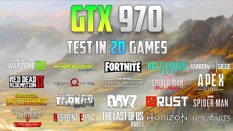 GTX 970 Test in 20 Games - 1080p