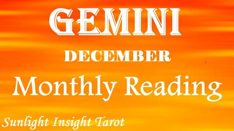 GEMINI💫Your Never-Ending Story Finally Gets It's Well-Deserved Ending!💫December 2022 Monthly🎄
