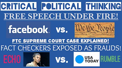 FREE SPEECH UNDER FIRE! Facebook Vs. The Constitution & Candace Owens Takes On Fake Fact Checkers