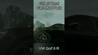 VW Golf 6 R - GTA IV Real Car Mods #shorts