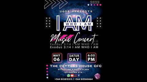 Music Concert | Uone Clique Presents I AM WHO I AM | |18:30 | 06 May 23