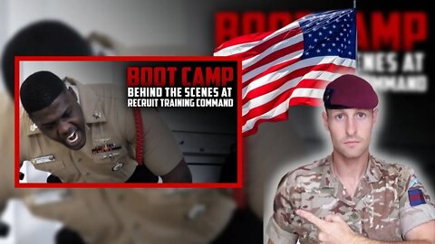 US Navy Bootcamp Behind The Scenes | British Soldier Reacts