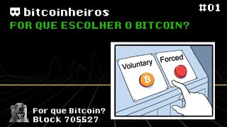 Por que escolher o Bitcoin? - Parte 1 - Série "Why Bitcoin?"