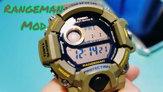 Casio GW9400 Rangeman Mod - New Polarizer