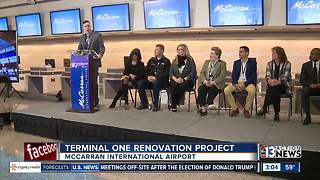 McCarran Airport celebrates renovations