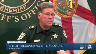 St. Lucie County Sheriff Ken Mascara describes battle with coronavirus