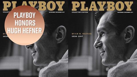 Playboy's first-of-its-kind cover for Hugh Hefner