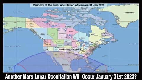 Another Mars Lunar Occultation Will Occur January 31st 2023?