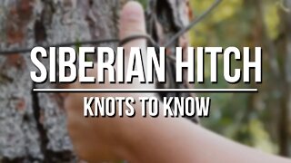 Knots to Know: Siberian Hitch