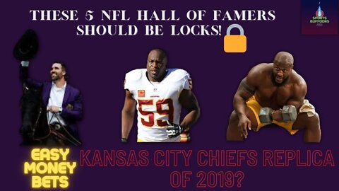 These 5 NFL Hall of Fame Finalist Are A LOCK!!