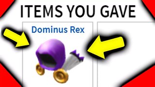 FAMOUS ROBLOX YOUTUBER STOLE MY DOMINUS...
