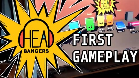 HEADBANGERS FIRST GAMEPLAY TEST XBOX/PS/SWITCH - INDIE DEVELOPMENT WITH UNITY