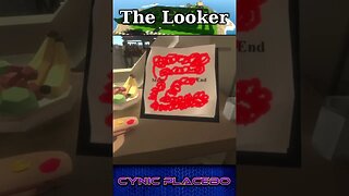 INSULTING my Doodles, this Game is Pushing It! | "The Looker" #shorts #indiegame