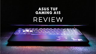 Unboxing my NEW Gaming Laptop | ASUS TUF A15 Review