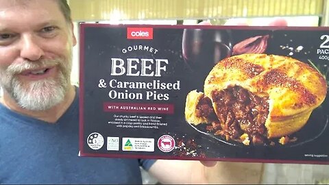Let's Try The Coles Gourmet Meat Pie