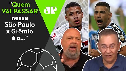 O São Paulo vai conseguir VIRAR e ELIMINAR o Grêmio? VEJA PALPITES!