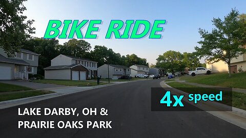 E Biking through Lake Darby, OH (& Surrounding Areas)