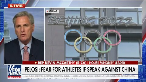 Kevin Mccarthy Blasts Pelosi Discouraging Olympic Athletes To Speak Out