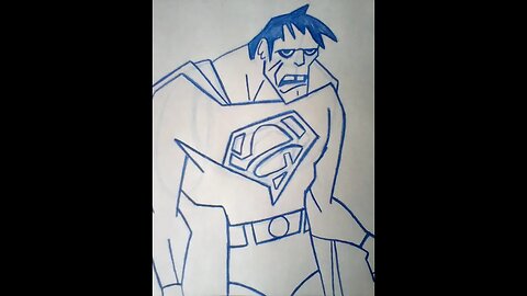 How to Draw Bizarro from the DC Universe
