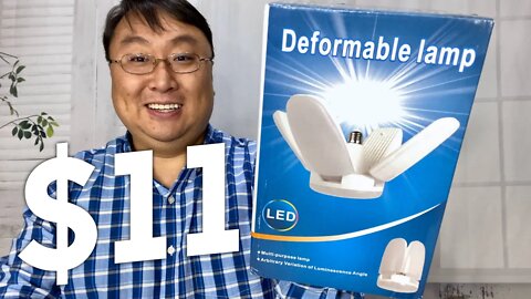The Cheapest Deformable LED Light Bulb Review