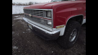 1983 Chevrolet K5 Silverado Blazer 4x4 Hear Running