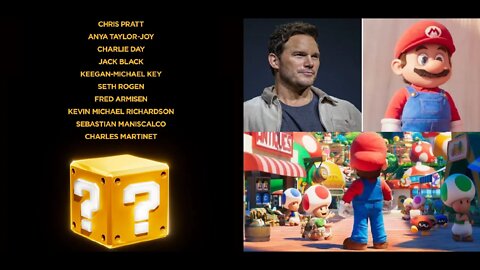 Talking About the The Super Mario Bros Movie Trailer w/ Chris Pratt's Mario Voice & Flat Butt Mario