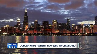Man diagnosed with coronavirus recently visited Cleveland, officials say