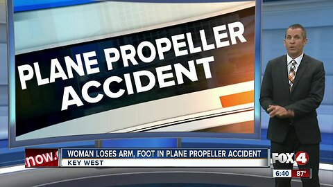 KEY WEST: Plane propeller accident