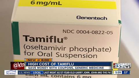 Flu patients worried about high cost of Tamiflu