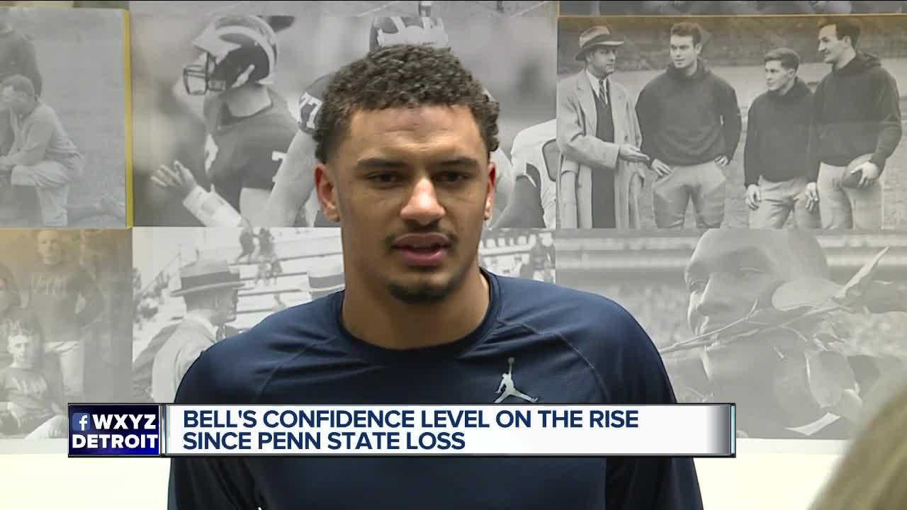 Ronnie Bell's confidence level soaring after loss to Penn State