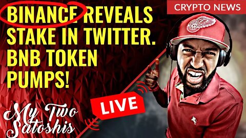 Binance Reveals Stake in Twitter! Paypal Reinstates $2.5k Fine, Record BTC Leaves Exchanges