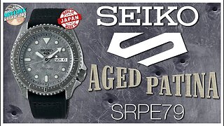 Can You See Me Now? | Seiko 5 Aged Patina 100 Automatic SRPE79 Unbox & Review