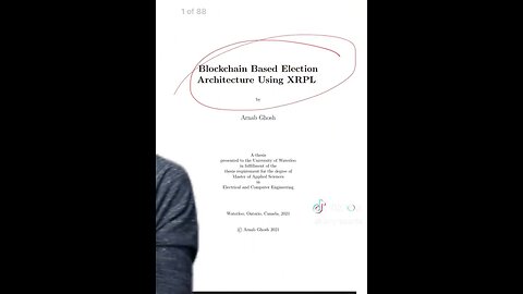 RIPPLE/XRPL: Blockchain Based Elections & XRPL~